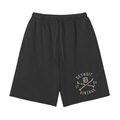 Snow Washed Raw Hem Shorts