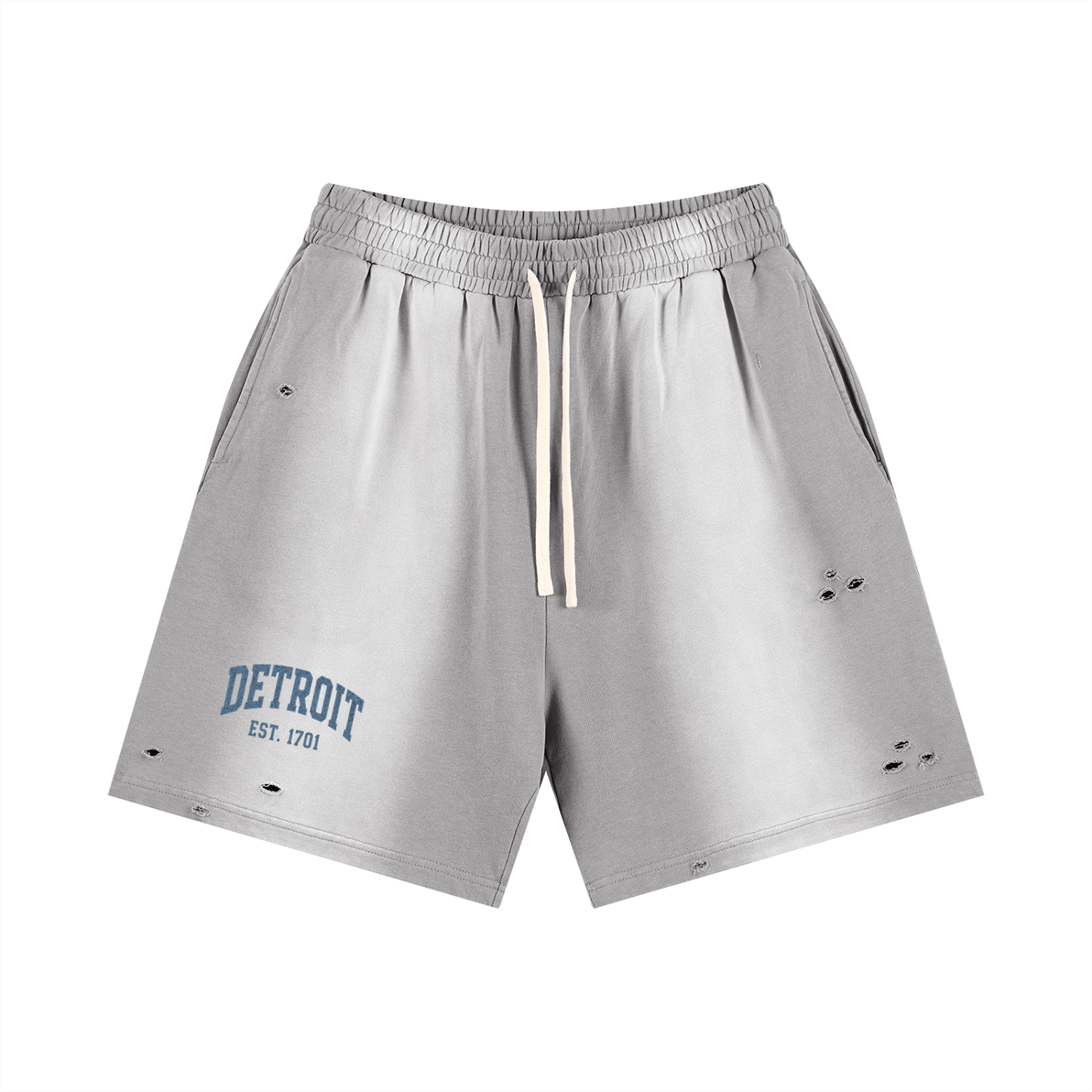 Sun Fade Distressed Shorts