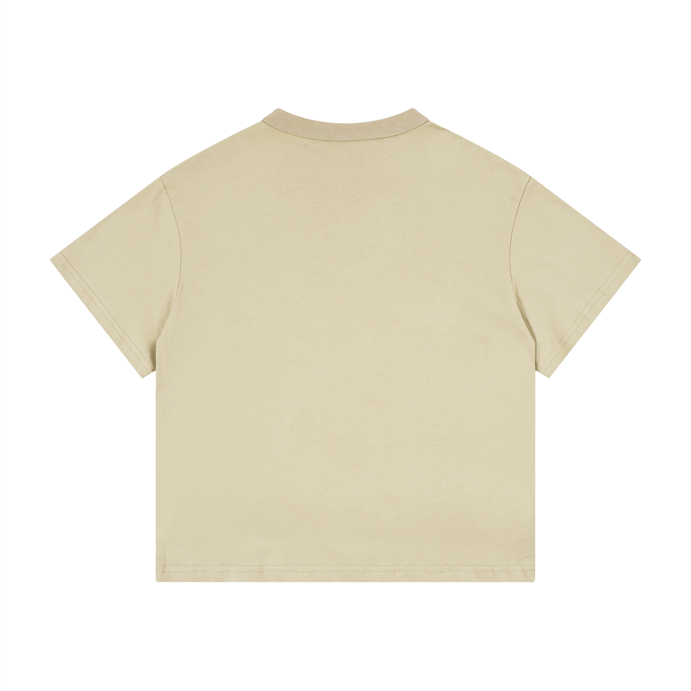 KHAKI Kid's Loose Fit Drop Shoulder T-Shirt