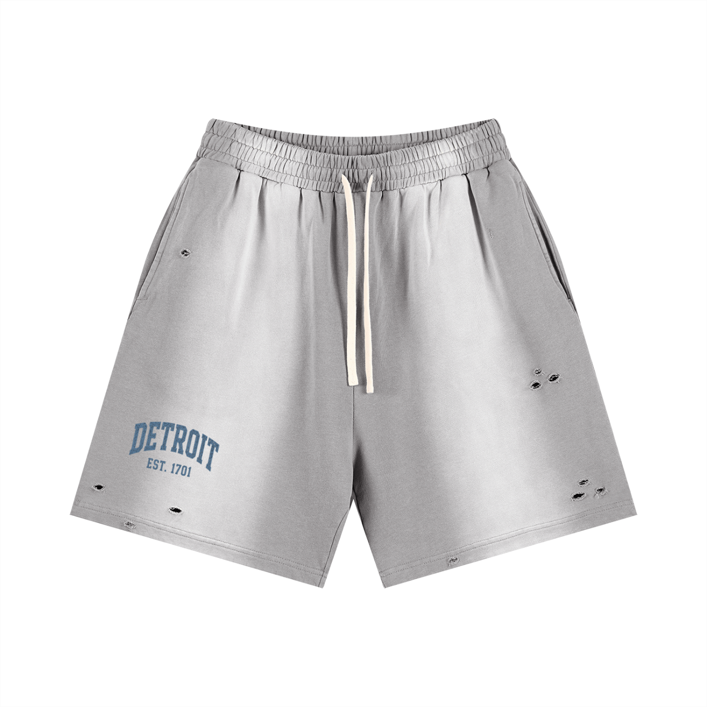 Sun Fade Distressed Shorts