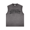 REBELLION Reverse Washed Tank Top
