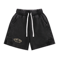 BLACK Snow Washed Kids' Shorts